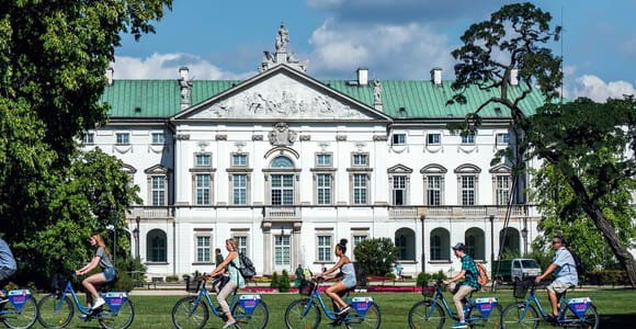 Geheimnisse von Warschau 4-stündige Fahrrad Tour