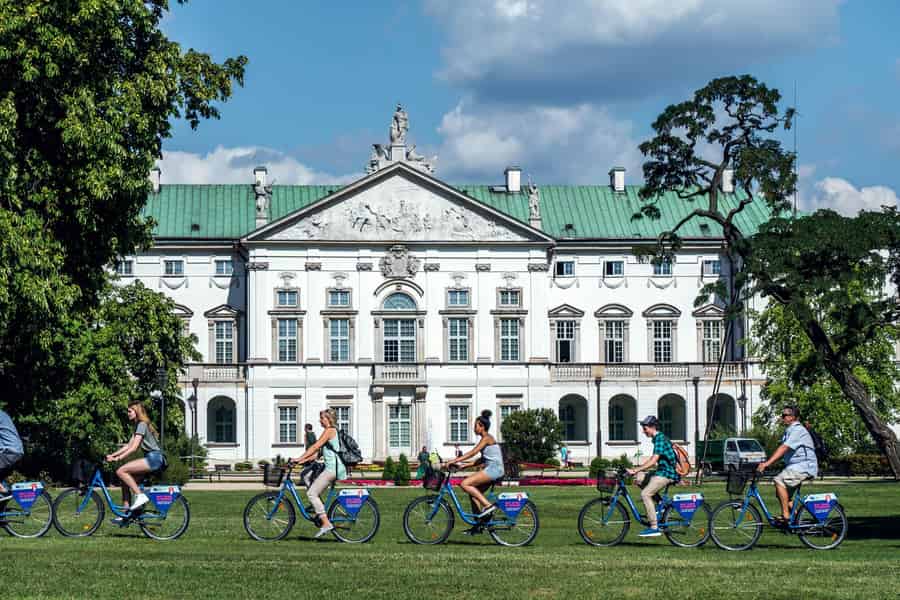 Geheimnisse von Warschau 4-stündige Fahrrad Tour