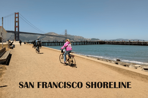 San Francisco: Bike the Bridge & Back with Ferry Hybrid/Comfort Bike