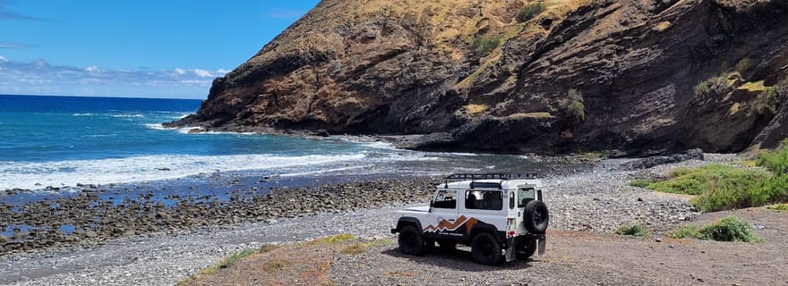 Porto Santo : Circuit en 4x4 des hauts lieux de l'île avec transferts à l'hôtel