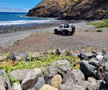 Porto Santo: Island Highlights 4x4 Tour z transferem do hotelu