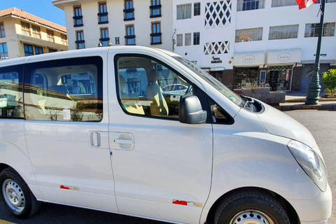 From Cusco : Pick up from the bus terminal