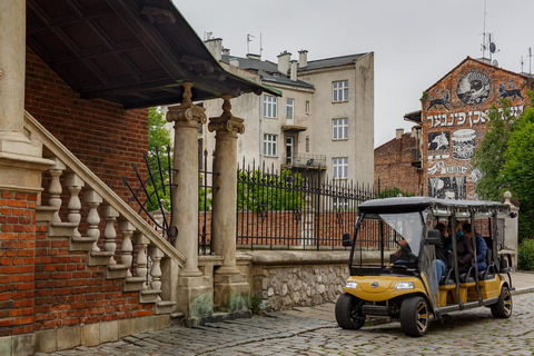 Krakow's Kazimierz by Golf Cart & Schindler's Factory Tour Old Town, Kazimierz, and Schindlers Factory Tour in English