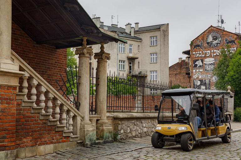 Krakow's Kazimierz by Golf Cart & Schindler's Factory Tour Old Town, Kazimierz, and Schindlers Factory Tour in English