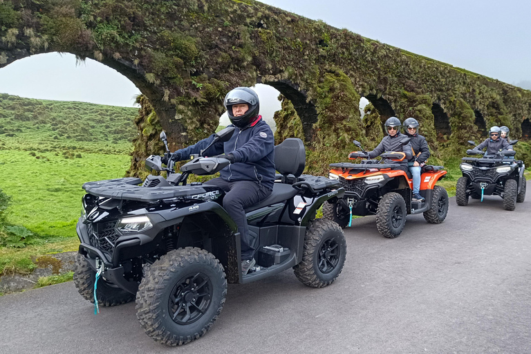 Sete Cidades : ATV Quad Tour : Half Day 2 People to 1 Quad