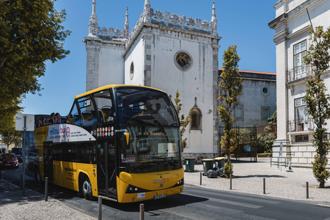 Lisbon: 1-or 2-Day Hop-On Hop-Off Bus Tour Hop-on Hop-off Modern Lisbon Bus Tour 24-Hours