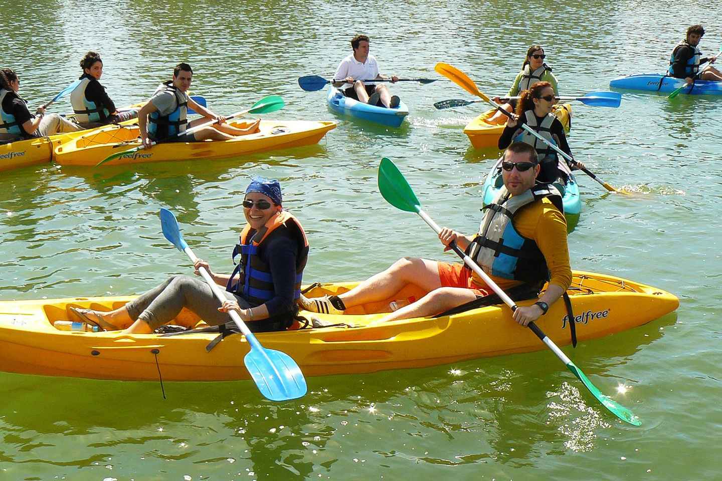 Seville: 2?Hour Guadalquivir River Kayaking Tour - Group Tour