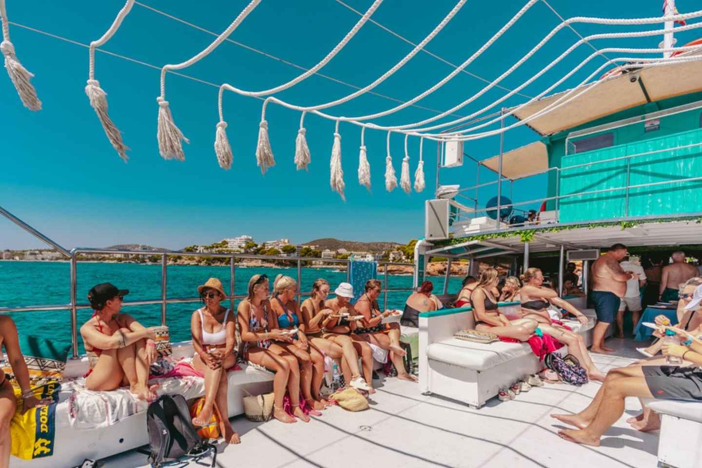 From Magaluf: Palma Bay Sightseeing Cruise with Live Music