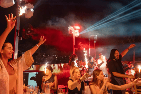Athens: Greek Wedding Rooftop Party & Interactive Live Show Spirits Only Package