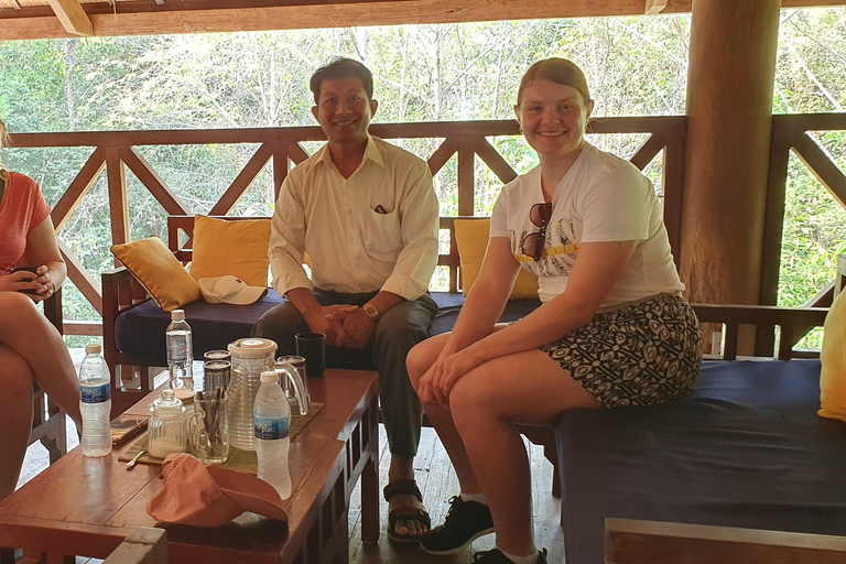 Siem Reap: Tour en grupo reducido por el Bosque de Elefantes de Kulen