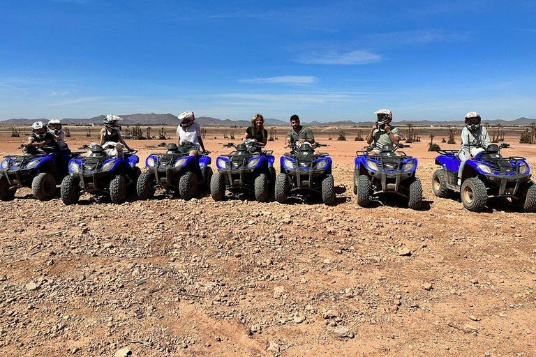 Von Marrakech aus: ATV Quad Bike Tour in der Agafay WüsteVon Marrakech aus: ATV-Quadbike-Touren in der Agafay-Wüste