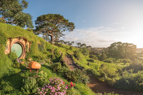 De Auckland: Excursão em grupo a Hobbiton e Rotorua Māori Village