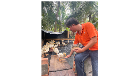 From HCMC-Mekong Delta Eco Tour: Non-Touristy & Small Group Pickup & Drop-off in District 1