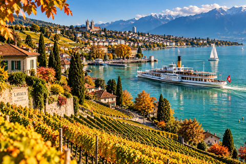 Geneva: Swiss Autumn Beauty Lausanne & Lavaux Private Tour