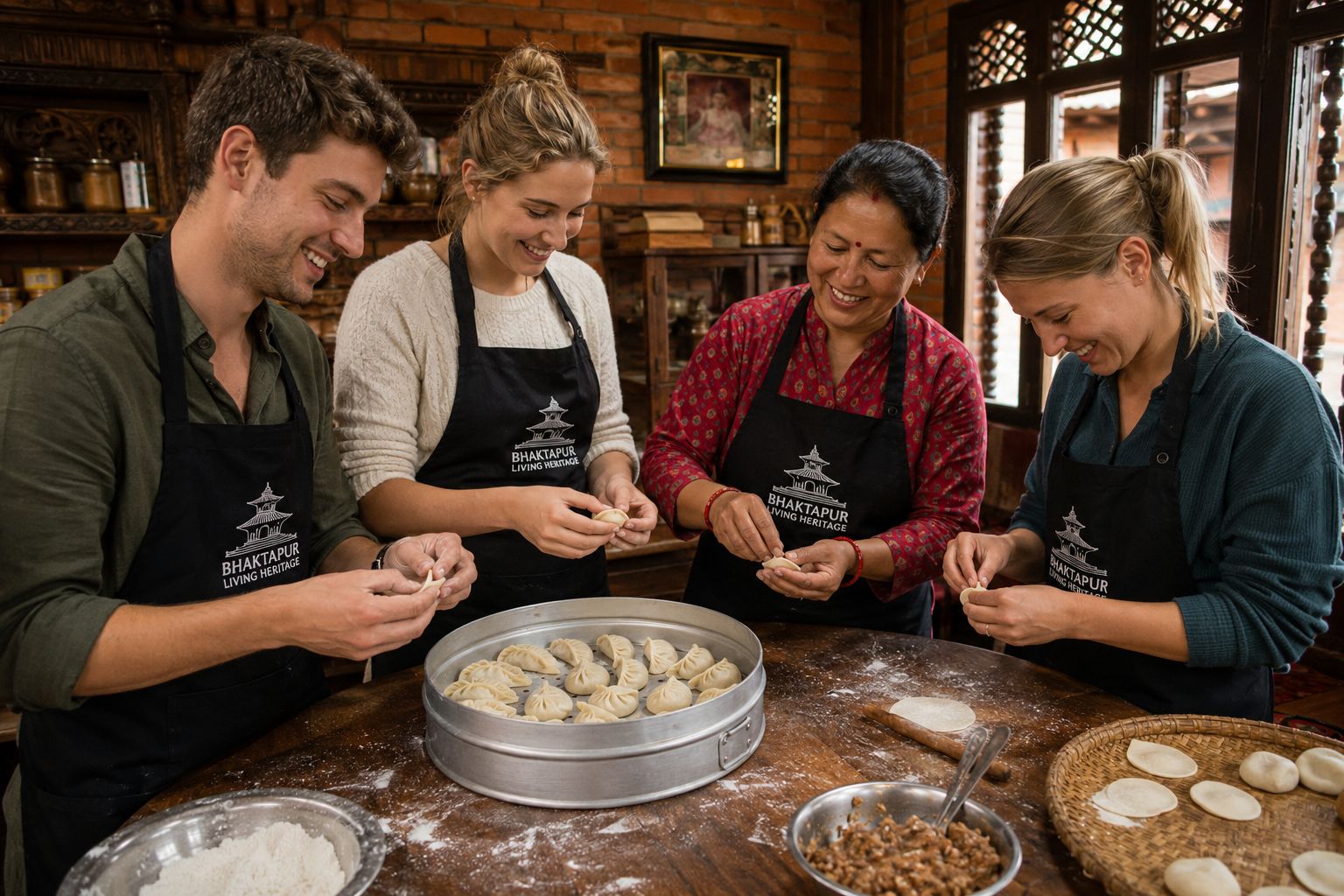 Bhaktapur: Newari-Kochkurs und Töpfer-Workshop