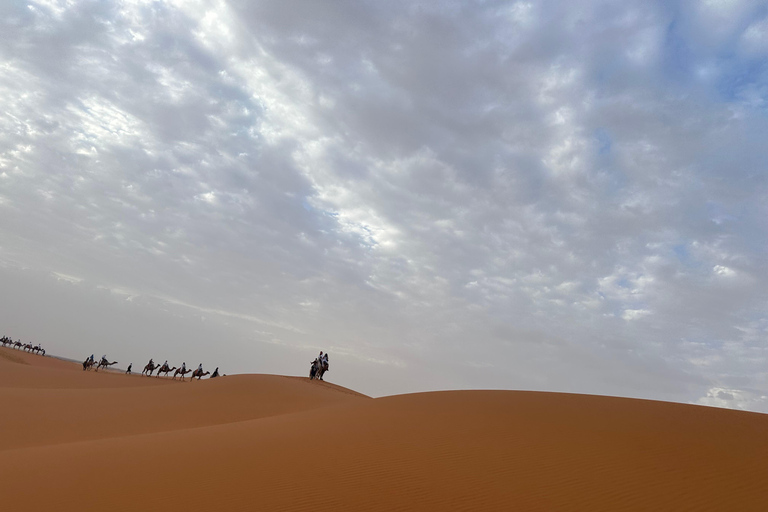 From Marrakech: 4-Day Camel Ride & Sahara Camp Experience From Marrakech : 4 days desert group tour (luxury camp)