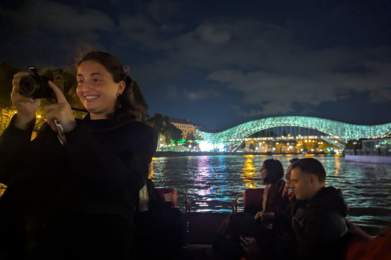 Tbilisi: Mtkvari River Live Guided Boat Tour