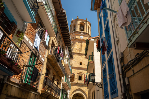 Vanuit Bilbao: Excursie naar San Sebastian, Hondarribia en GetariaEngelse tour