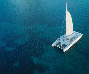 From Castries: Full-Day Catamaran Tour to Soufriere
