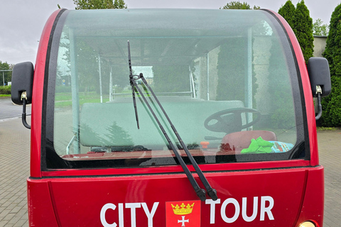 Gdansk:Gdansk Shipyard with Gradowa Hill by Golf cart