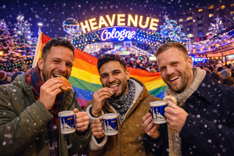 Cologne: Gay Christmas Market Tour with Mulled Wine, Scene, Fun, and Atmosphere