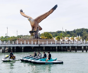 Langkawi: Mangrove Jet Ski Tour with Drone Video