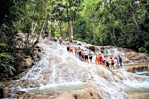 Montego Bay: Cataratas do Rio Dunn e excursão à Lagoa Luminosa