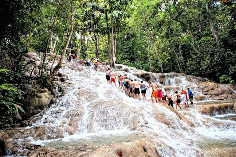 Montego Bay: Excursión a las cataratas del río Dunn y a la Laguna Luminosa