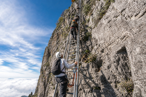 Zhangjiajie: Qixing Mountain Tickets & Adventure Options Cliff Hammock Via Ferrata Route
