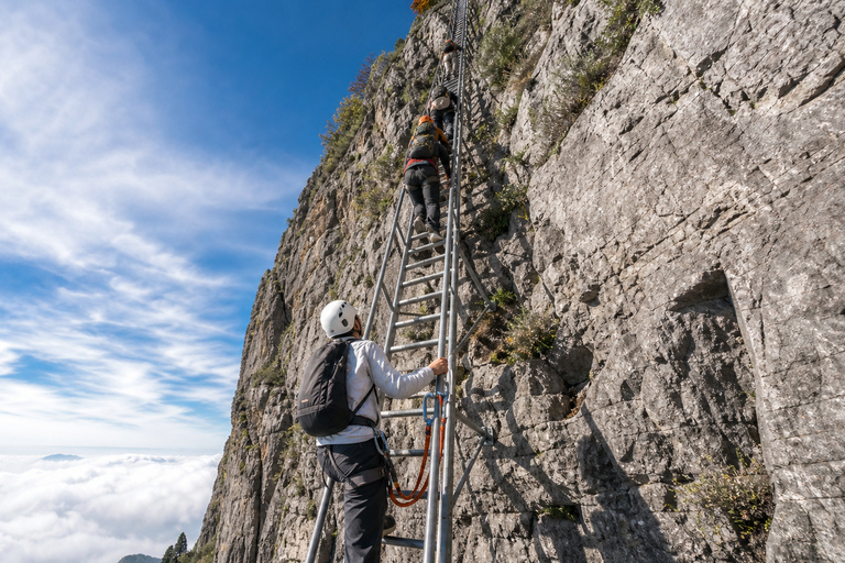 Zhangjiajie: Qixing Mountain Tickets & Adventure Options Cliff Hammock Via Ferrata Route