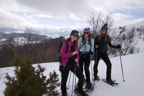 Snowshoeing on Mount Jahorina