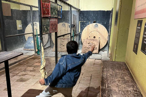 Bogotá: Tejo Game and Food Tasting, Anthony Bourdain Style