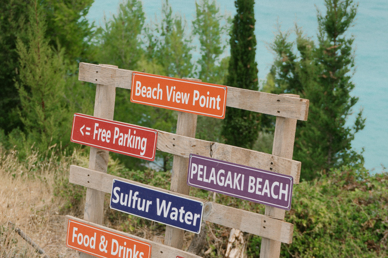 Zakynthos: Private Sightseeing Tour with Locals Zakynthos: Private Island Tour Full option Boat Trip & Views
