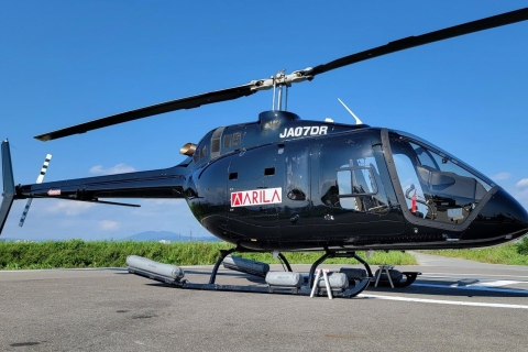 Excursion en hélicoptère à Hokkaido Rusutsu Resort