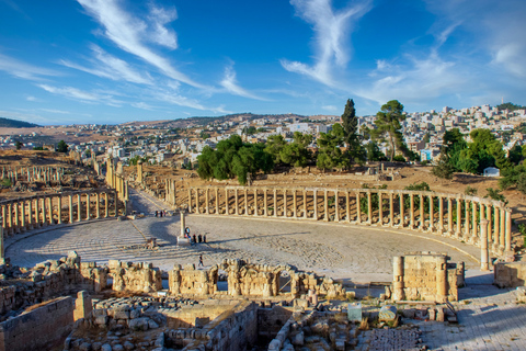 Aqaba: Jerash, Castelo de Ajloun - Excursão de um dia ao teleférico de Ajloun