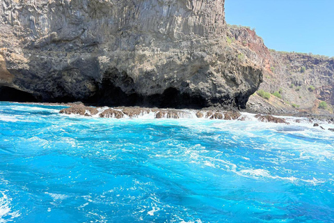 Santiago: Ribeira da Barca Sea Caves Boat Tour & Pickup