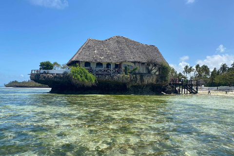 Zanzibar: Mnemba Island, Jozani forest & The Rock restaurant Private tour no Hotel pick up and drop-off included