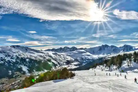 Luxury Tour Andorra with snow driving course from Barcelona