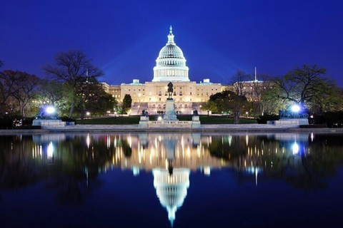 Washington DC: Private Moonlight Van Tour 1-4