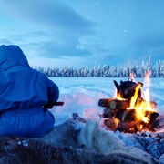 Ylläs: Schneemobil-Safari und Eisfischen für die ganze Familie – Abenteuertour