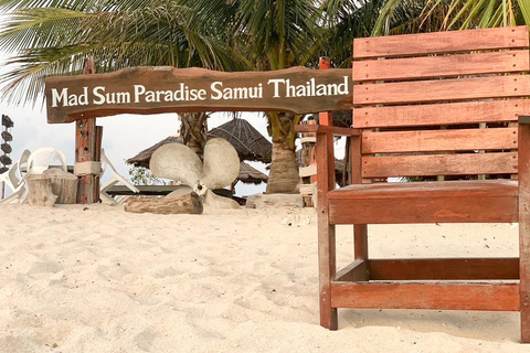 Koh Samui : Koh Tan et Koh Madsum visite d'une demi-journée en catamaranExcursion d'une demi-journée l'après-midi