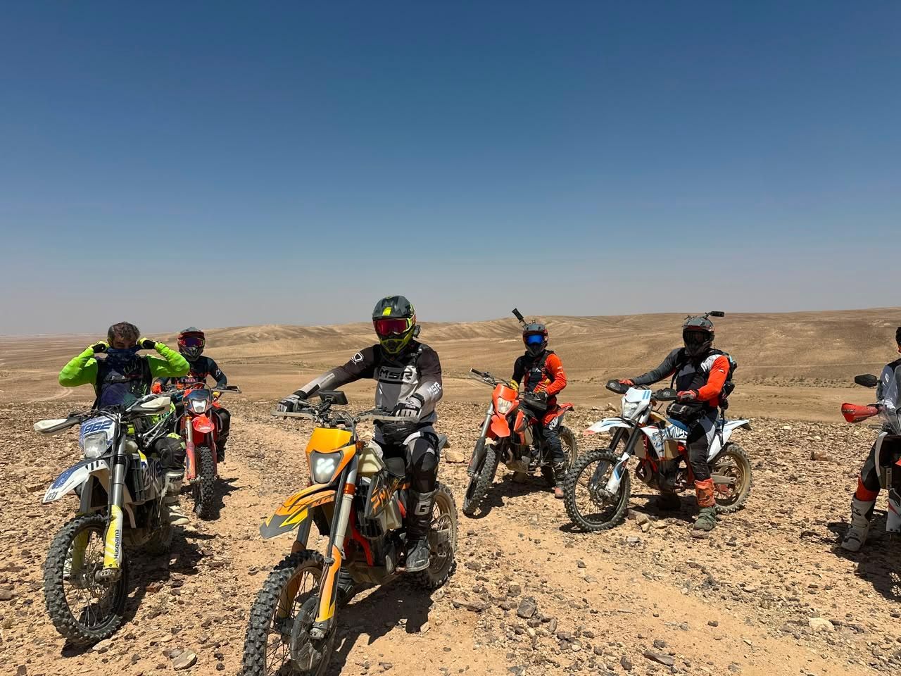 Ab Amman: Geführte Dirtbike-Tour durch die Wüste (All-inclusive)