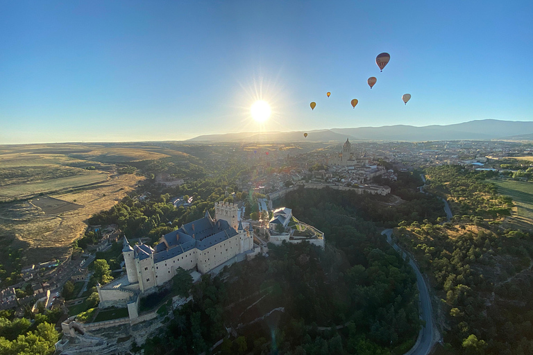 Balloon flights in the Madrid area