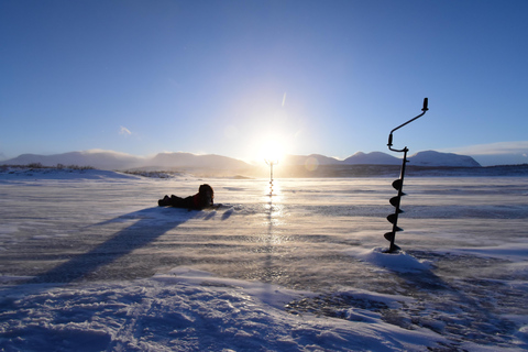 Abisko : Pêche sur glace