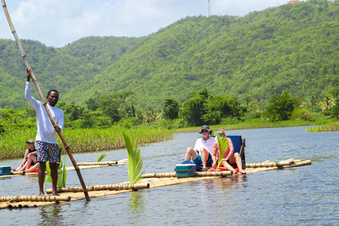 St. Lucia: Private Bamboo Rafting on the Roseau River