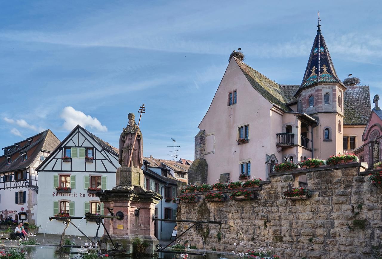 Eguisheim, geführte Besichtigung eines mittelalterlichen Dorfes