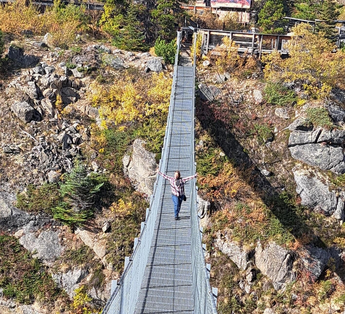 Halbtägiges Abenteuer im Yukon mit Hängebrücke