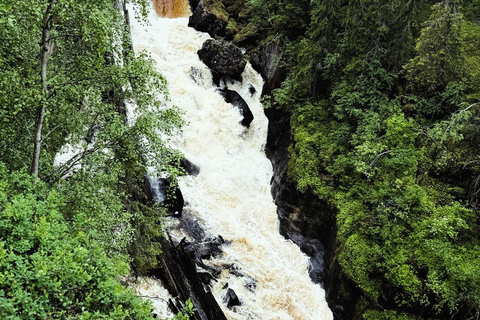 Rovaniemi to Ruka Roller Coaster & Korouoma Canyon Waterfall