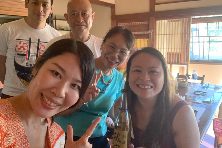 Sake proeven met een professionele internationale Sake leraar!