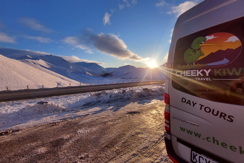 Depuis Christchurch : Excursion aller simple à Queenstown via Mt Cook